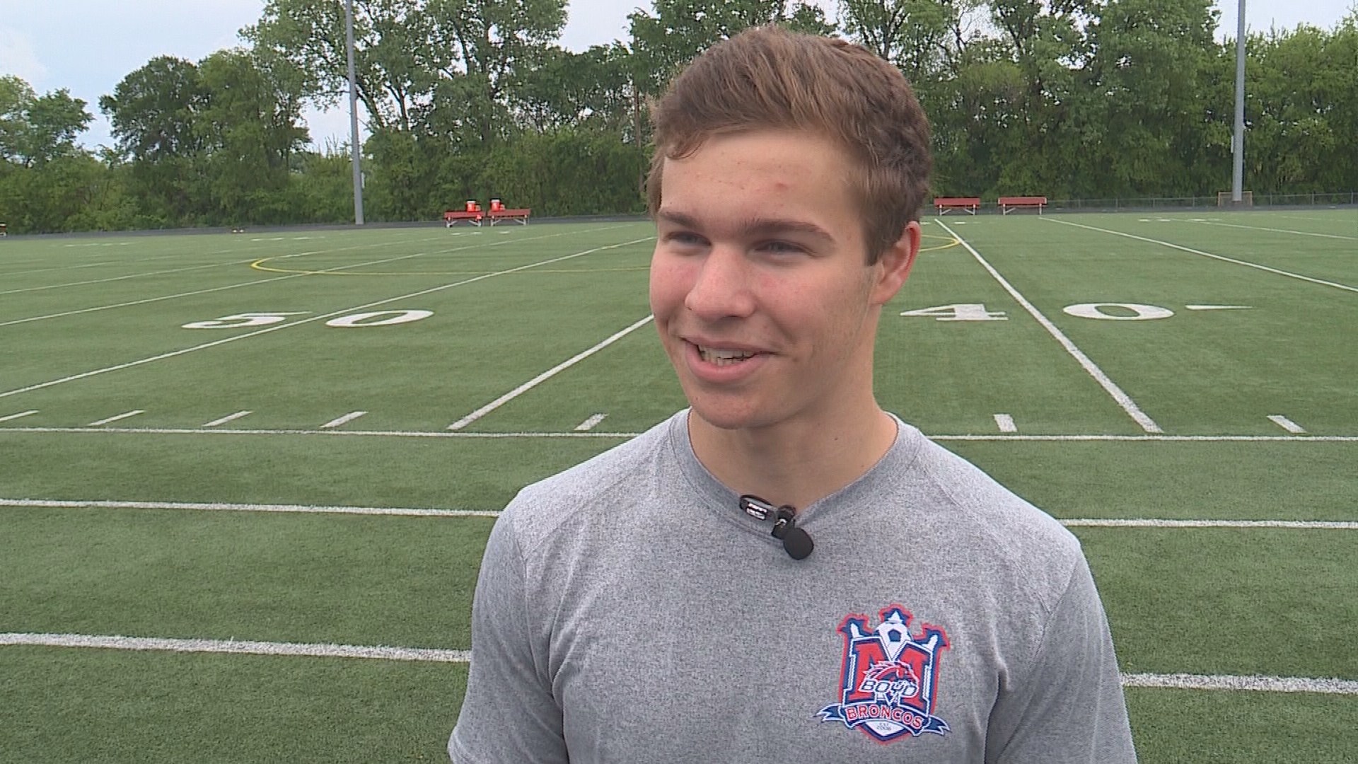 McKinney Boyd soccer player has mastered the 'flip throw' | wfaa.com